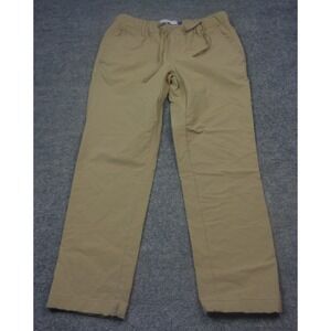 Peter Manning Everywhere Pants Mens 32x26 Beige Rip Stop Drawstring